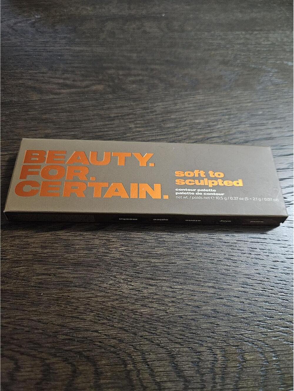 Beauty For Certain Soft to Sculpted Contour Palette